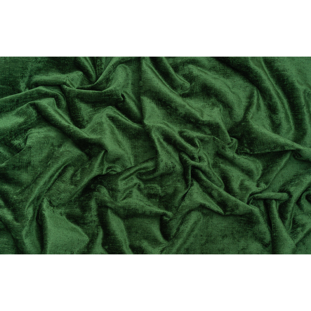 Upholstery Chenille - Emerald Monotone Abstract - Timbrell Collection Full Upholstery Chenille - Emerald Monotone Abstract - Timbrell Collection Full