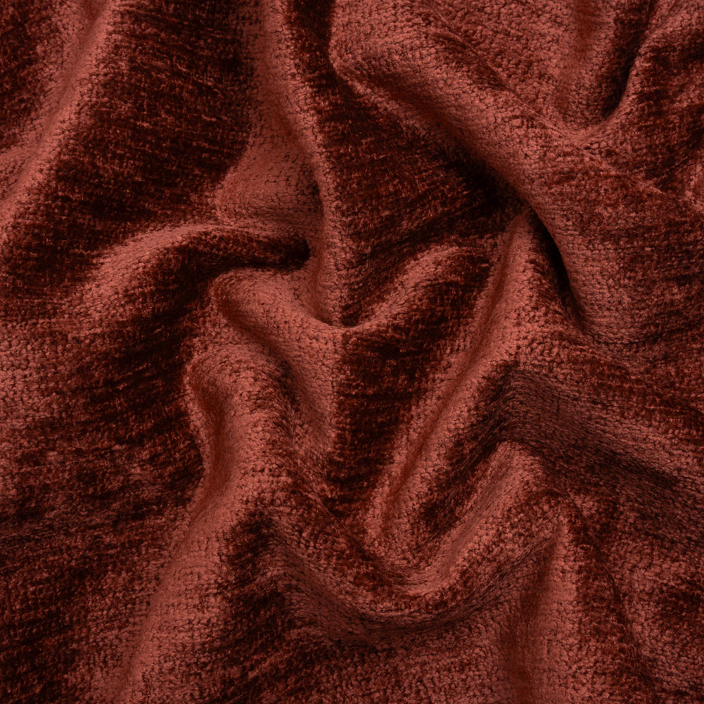 Upholstery Chenille - Grenache Monotone Abstract - Timbrell Collection Upholstery Chenille - Grenache Monotone Abstract - Timbrell Collection