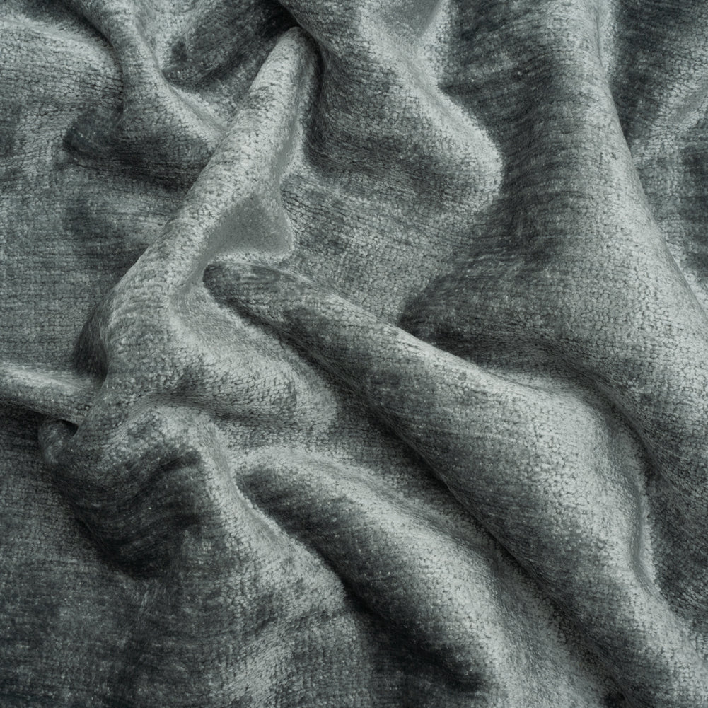 Upholstery Chenille - Moonstone Monotone Abstract - Timbrell Collection Upholstery Chenille - Moonstone Monotone Abstract - Timbrell Collection