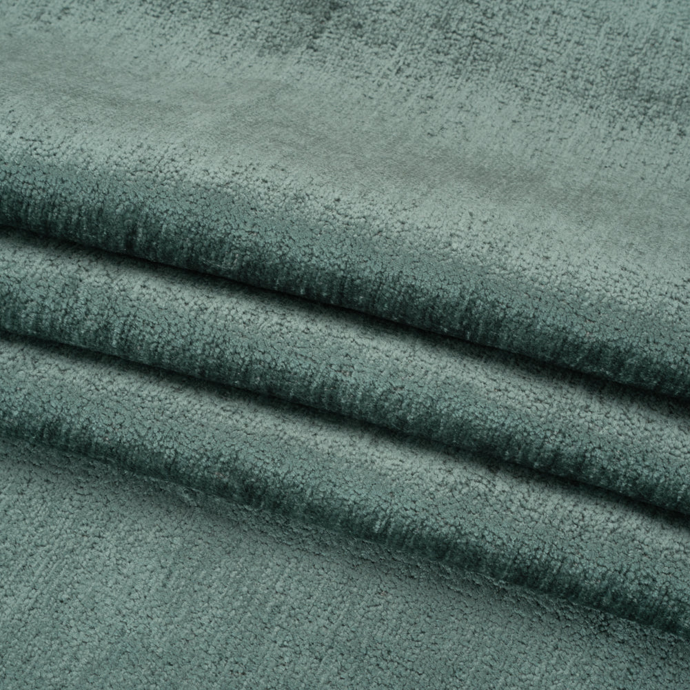Upholstery Chenille - Oceanic Monotone Abstract - Timbrell Collection Folded Upholstery Chenille - Oceanic Monotone Abstract - Timbrell Collection Folded