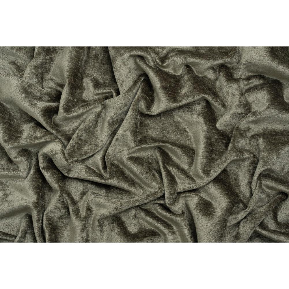 Upholstery Chenille - Olivine Monotone Abstract - Timbrell Collection Full Upholstery Chenille - Olivine Monotone Abstract - Timbrell Collection Full