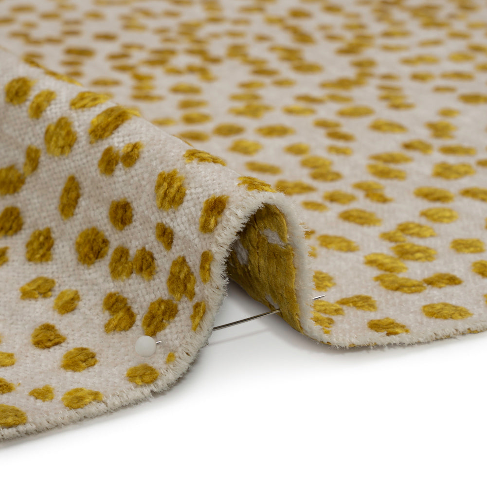 Upholstery Chenille - Bosc Spotted - Piperhill Collection Detail Upholstery Chenille - Bosc Spotted - Piperhill Collection Detail