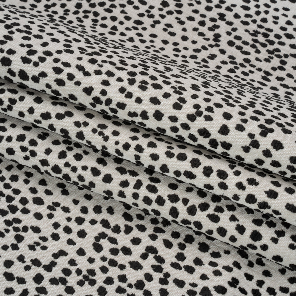 Upholstery Chenille - Piano Spotted - Piperhill Collection Folded Upholstery Chenille - Piano Spotted - Piperhill Collection Folded