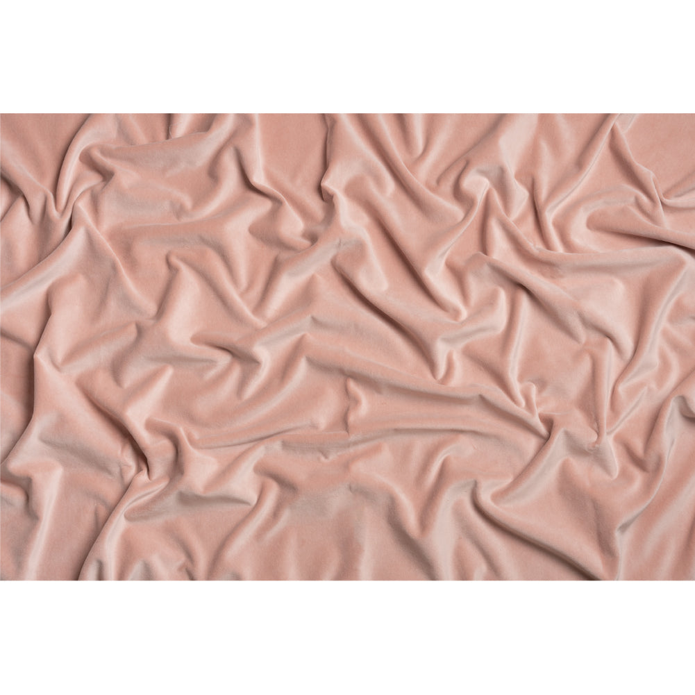 Cotton and Polyester Upholstery Velvet - Blush - Banton Collection Full Cotton and Polyester Upholstery Velvet - Blush - Banton Collection Full
