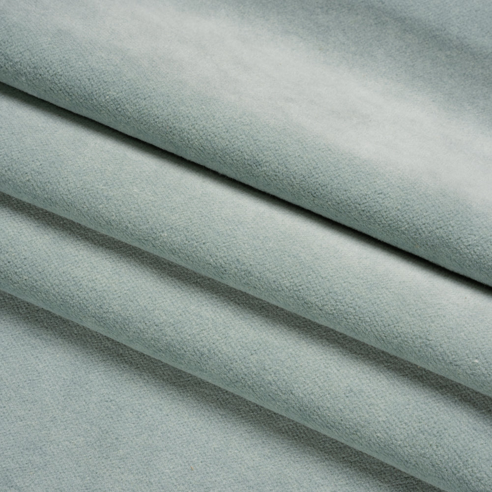 Cotton and Polyester Upholstery Velvet - Breeze - Banton Collection Folded Cotton and Polyester Upholstery Velvet - Breeze - Banton Collection Folded