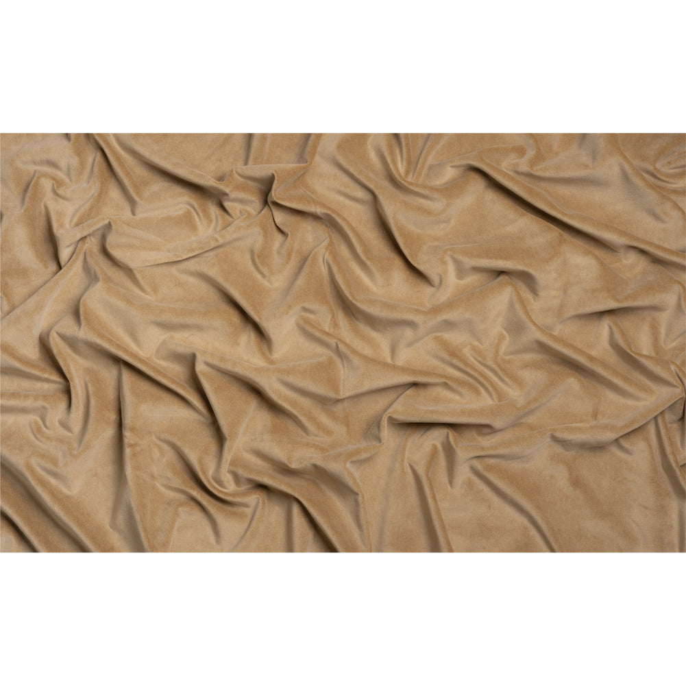 Cotton and Polyester Upholstery Velvet - Camel - Banton Collection Full Cotton and Polyester Upholstery Velvet - Camel - Banton Collection Full