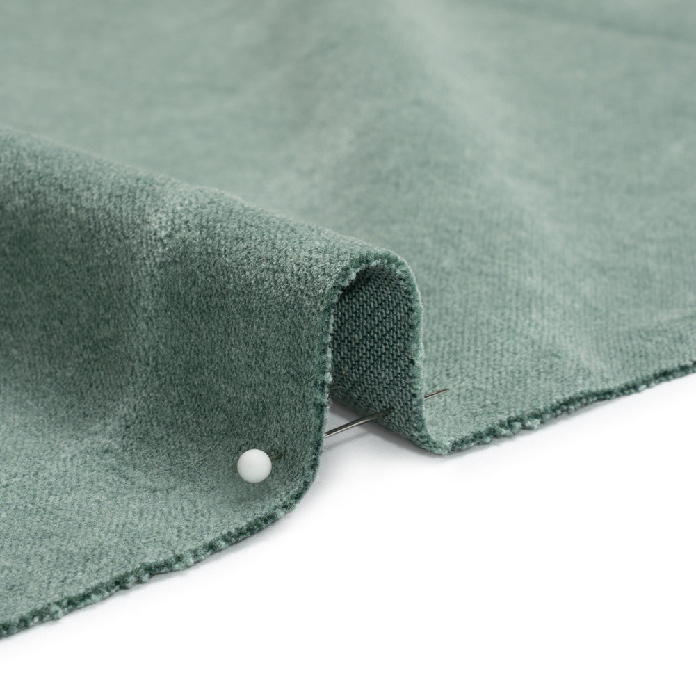 Cotton and Polyester Upholstery Velvet - Forest - Banton Collection Detail Cotton and Polyester Upholstery Velvet - Forest - Banton Collection Detail