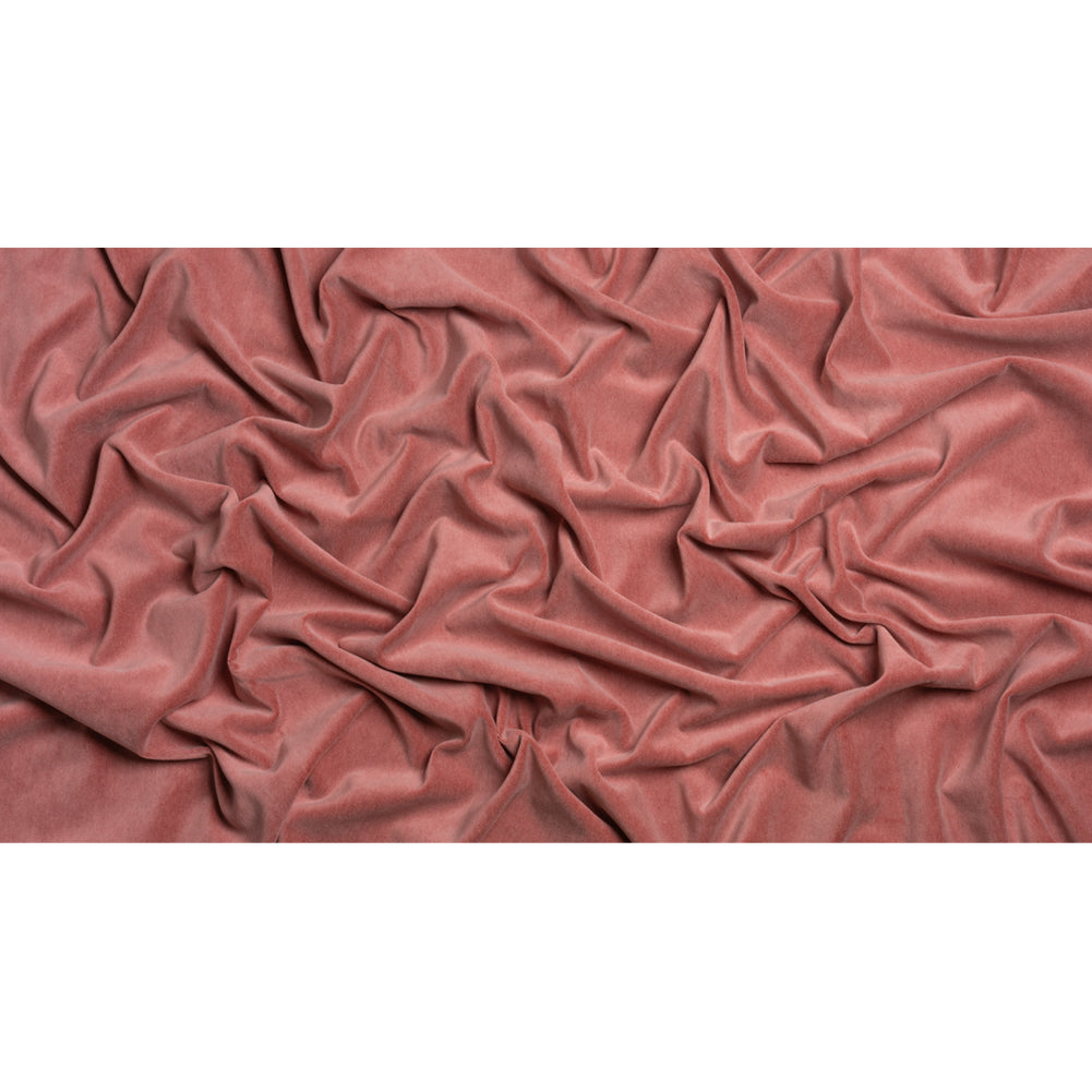 Cotton and Polyester Upholstery Velvet - Raspberry - Banton Collection Full Cotton and Polyester Upholstery Velvet - Raspberry - Banton Collection Full
