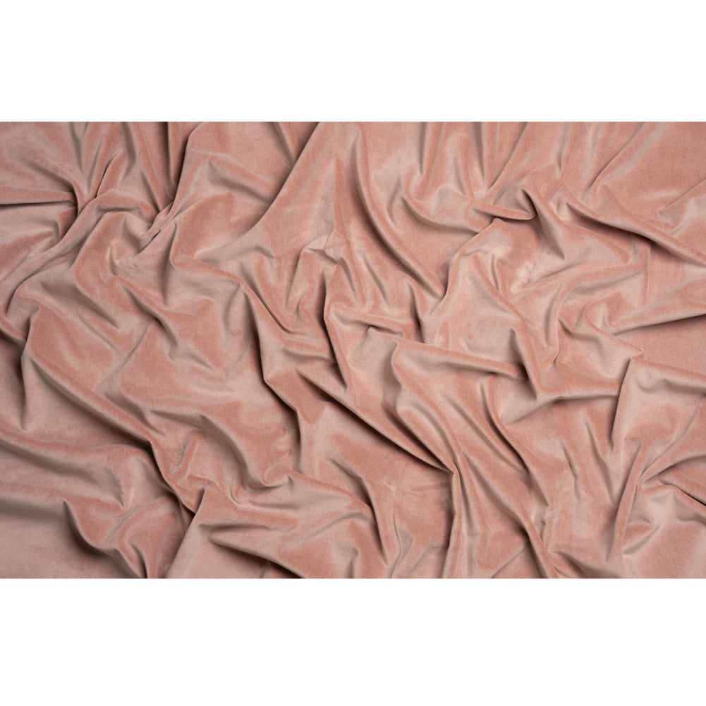 Cotton and Polyester Upholstery Velvet - Rose - Banton Collection Full Cotton and Polyester Upholstery Velvet - Rose - Banton Collection Full