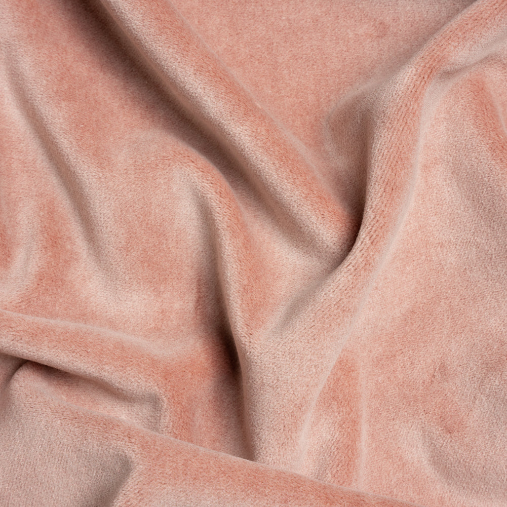 Cotton and Polyester Upholstery Velvet - Rose - Banton Collection Cotton and Polyester Upholstery Velvet - Rose - Banton Collection