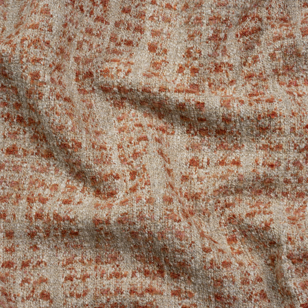 Tweedy Upholstery Boucle - Ruby - Torlea Collection Tweedy Upholstery Boucle - Ruby - Torlea Collection