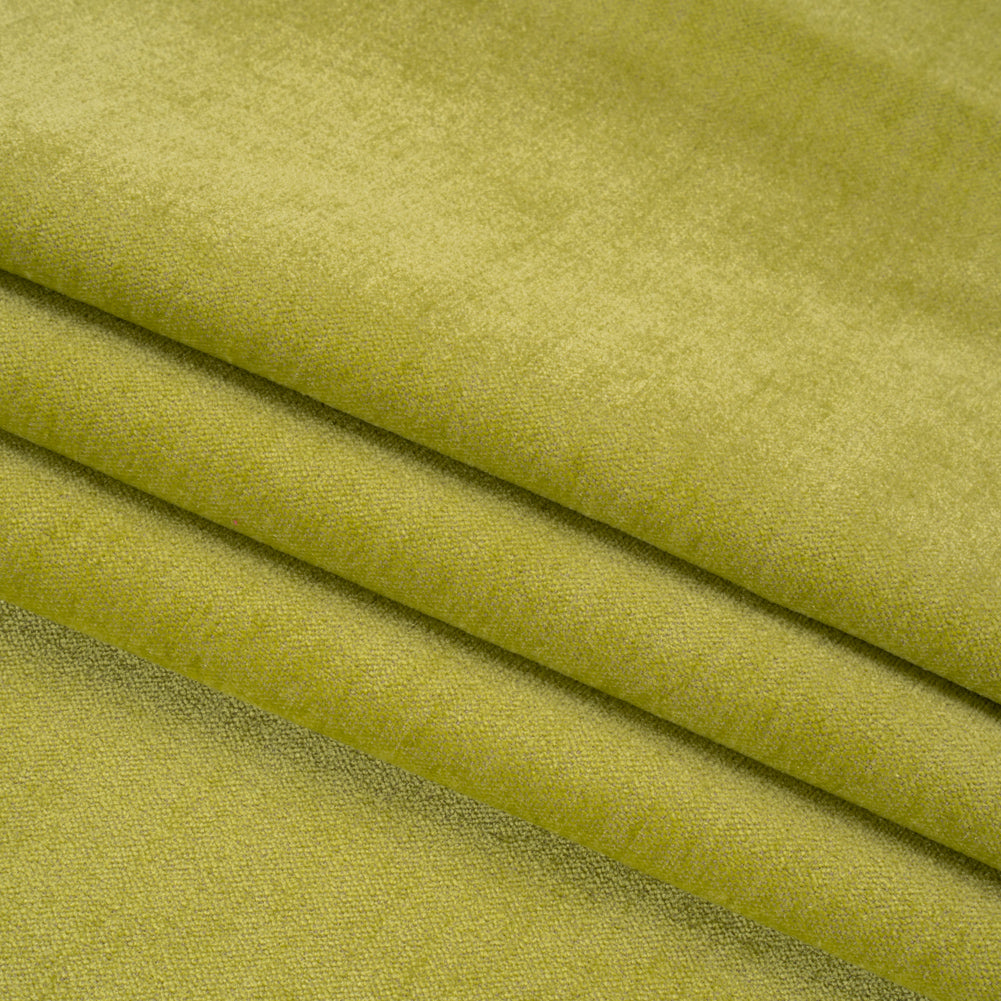 Upholstery Chenille with Latex Backing - Apple - Tonnet Collection Folded Upholstery Chenille with Latex Backing - Apple - Tonnet Collection Folded