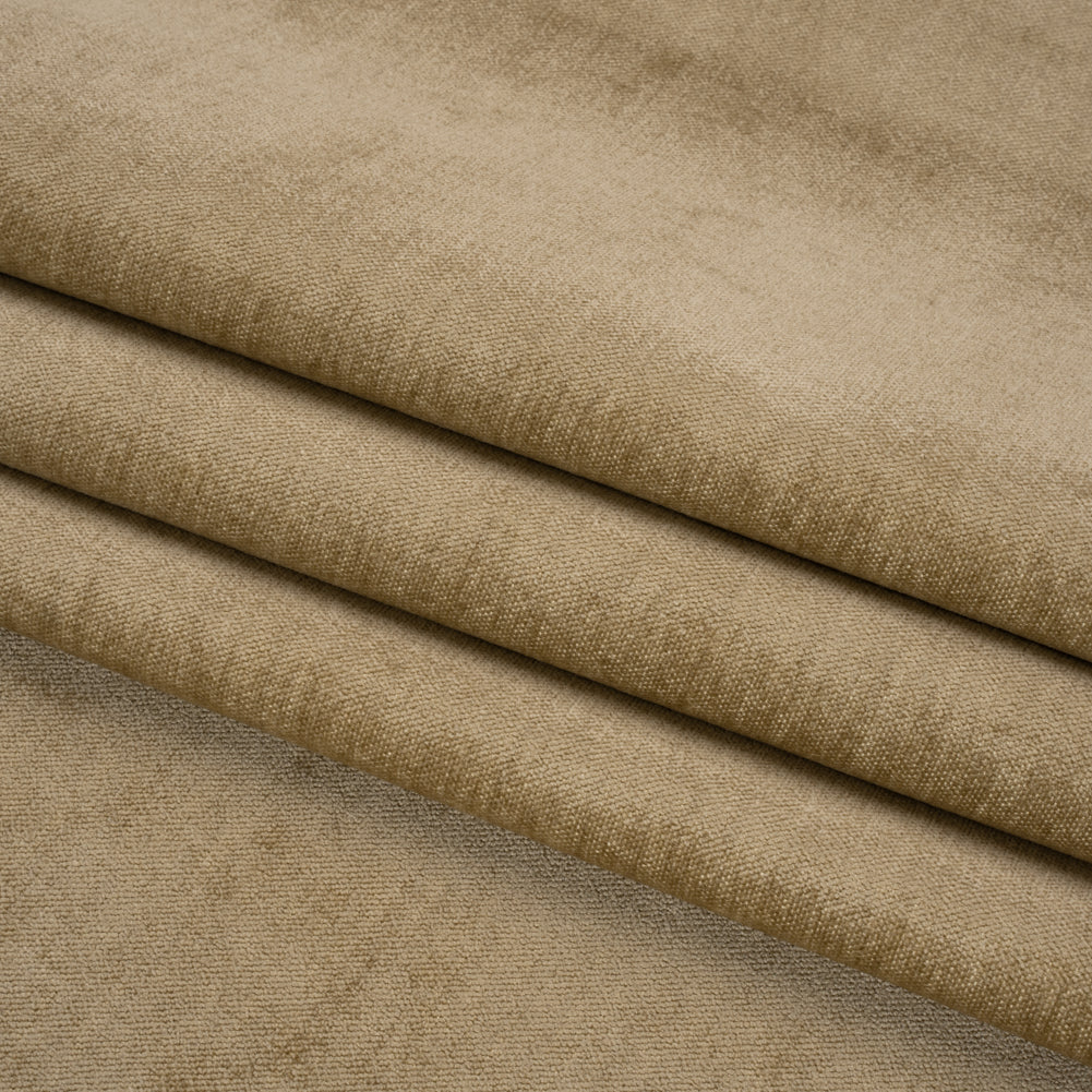 Upholstery Chenille with Latex Backing - Cement - Tonnet Collection Folded Upholstery Chenille with Latex Backing - Cement - Tonnet Collection Folded