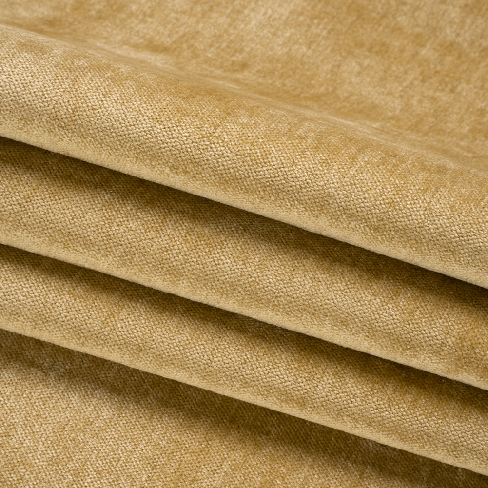 Upholstery Chenille with Latex Backing - Cornsilk - Tonnet Collection Folded Upholstery Chenille with Latex Backing - Cornsilk - Tonnet Collection Folded