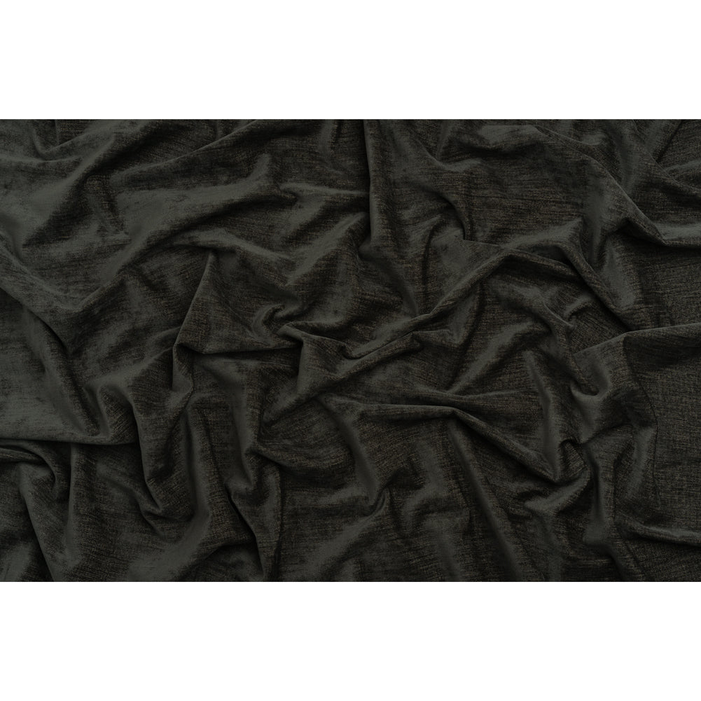 Upholstery Chenille with Latex Backing - Gunmetal - Tonnet Collection Full Upholstery Chenille with Latex Backing - Gunmetal - Tonnet Collection Full