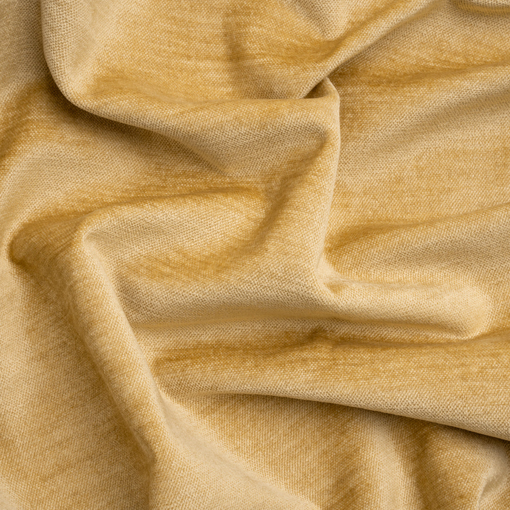 Upholstery Chenille with Latex Backing - Maize - Tonnet Collection Upholstery Chenille with Latex Backing - Maize - Tonnet Collection