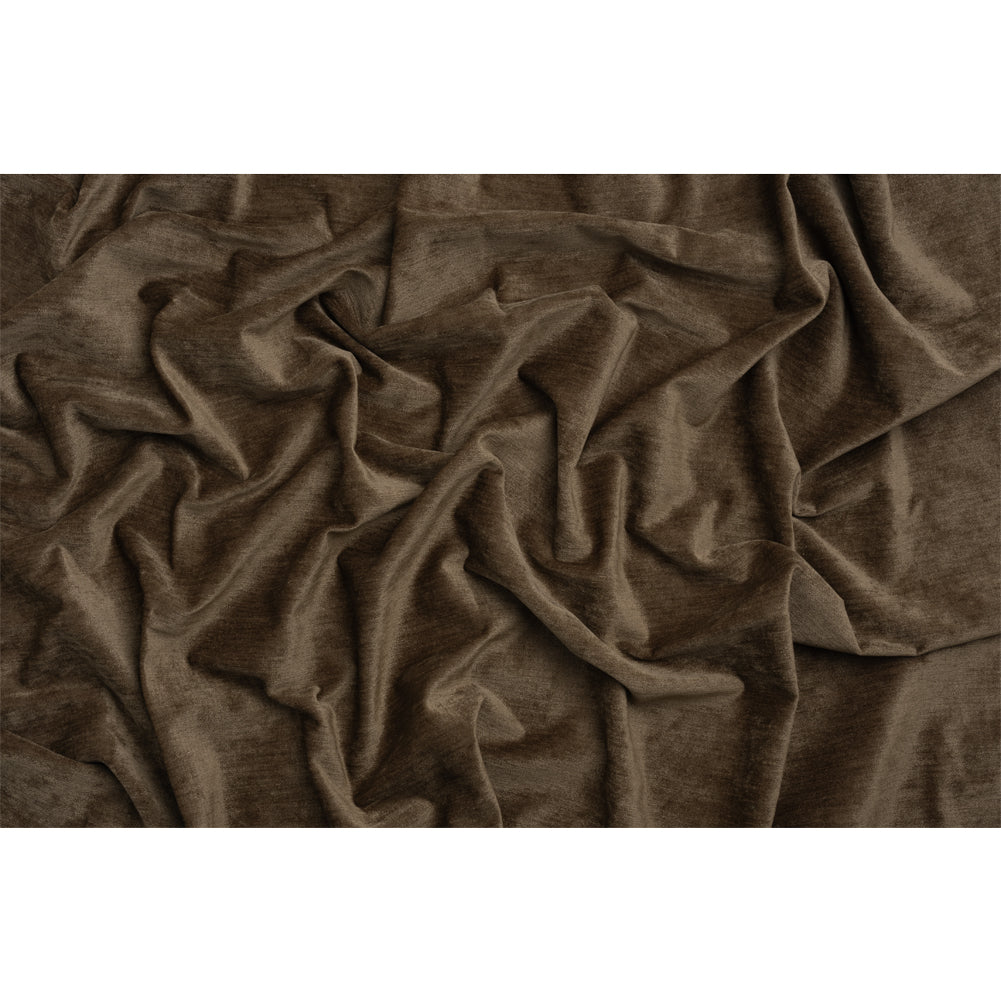 Upholstery Chenille with Latex Backing - Mocha - Tonnet Collection Full Upholstery Chenille with Latex Backing - Mocha - Tonnet Collection Full