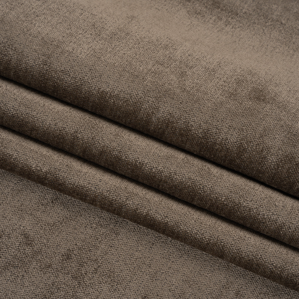 Upholstery Chenille with Latex Backing - Quartz - Tonnet Collection Folded Upholstery Chenille with Latex Backing - Quartz - Tonnet Collection Folded