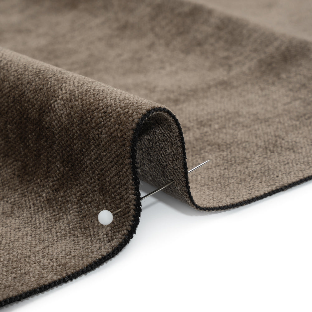 Upholstery Chenille with Latex Backing - Quartz - Tonnet Collection Detail Upholstery Chenille with Latex Backing - Quartz - Tonnet Collection Detail