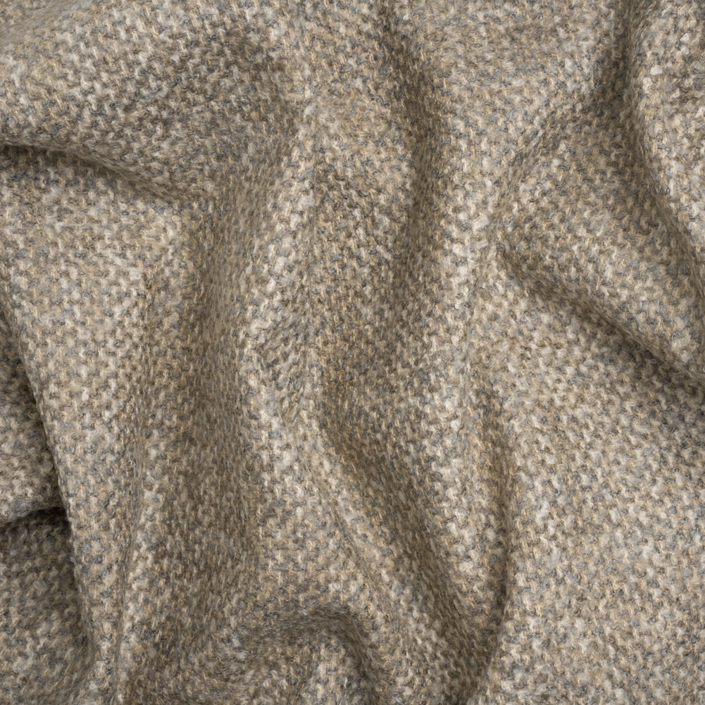 Tweed Upholstery Boucle with Latex Backing - Haze - Algrove Collection Tweed Upholstery Boucle with Latex Backing - Haze - Algrove Collection