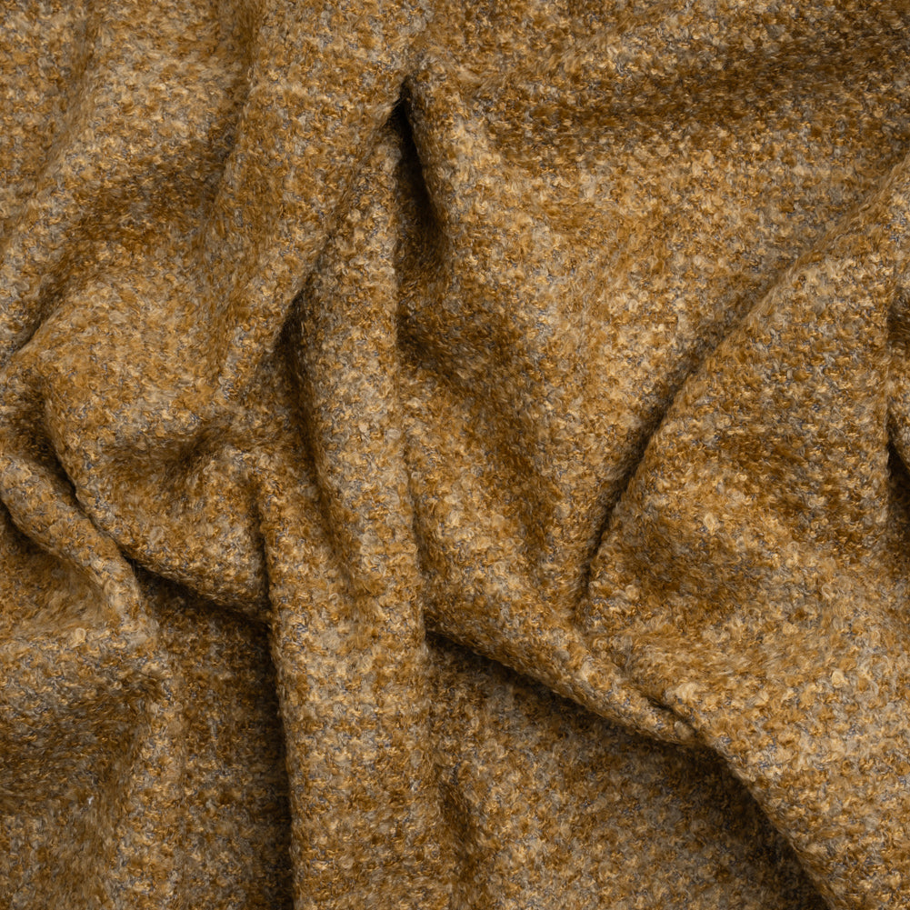 Tweed Upholstery Boucle with Latex Backing - Tiger's Eye - Algrove Collection Tweed Upholstery Boucle with Latex Backing - Tiger's Eye - Algrove Collection