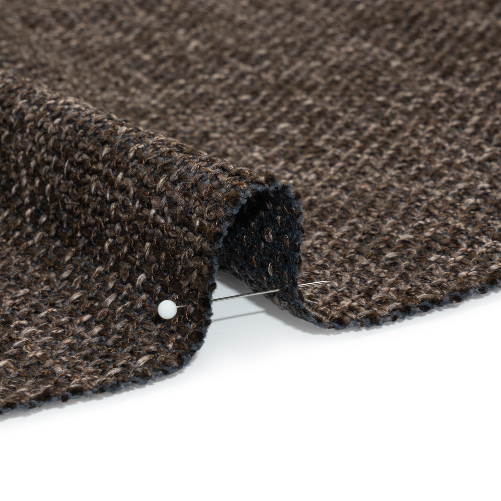 Vernon Chocolate Upholstery Tweed Detail Vernon Chocolate Upholstery Tweed Detail