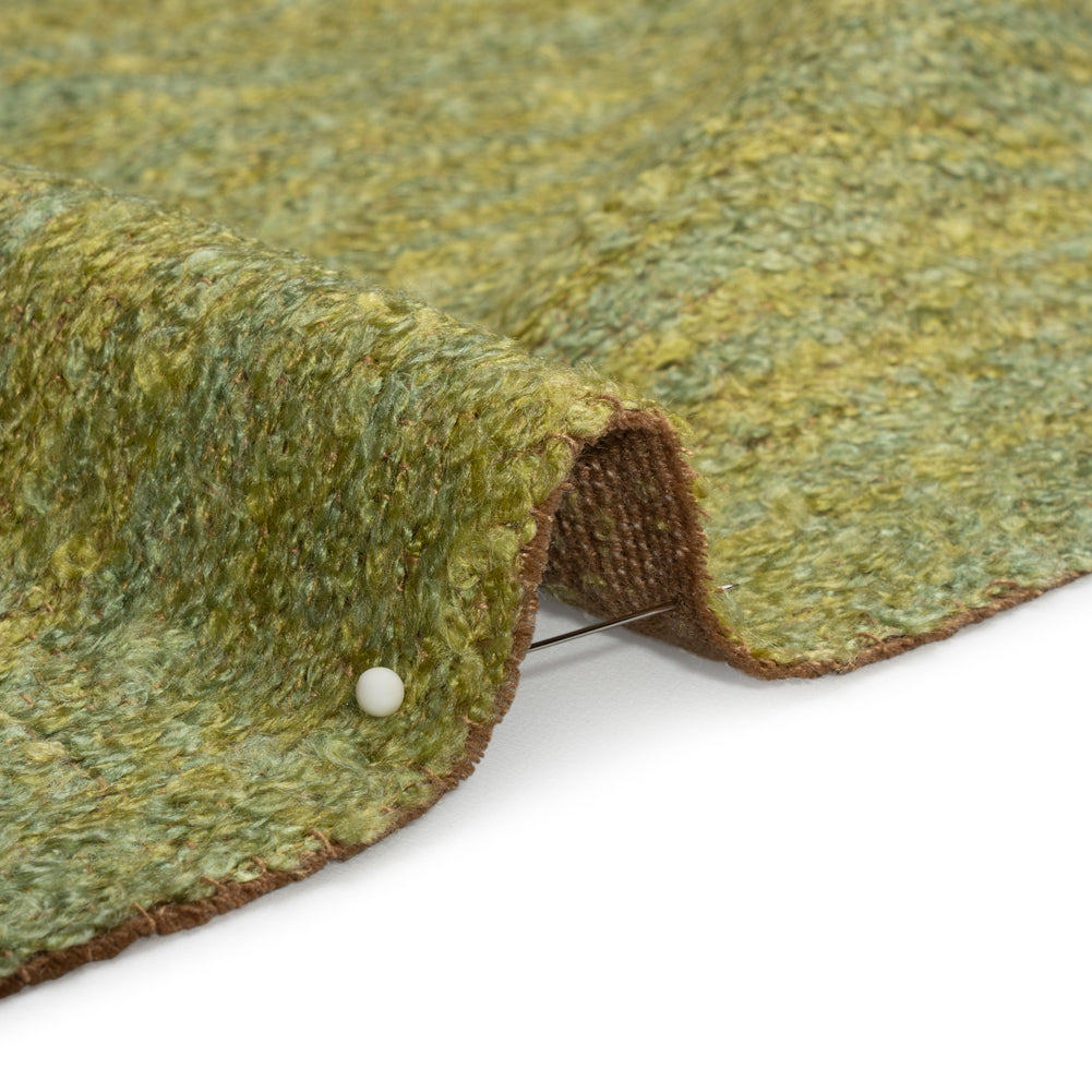 Plush Upholstery Boucle - Willow Striated - Avenir Collection Detail Plush Upholstery Boucle - Willow Striated - Avenir Collection Detail