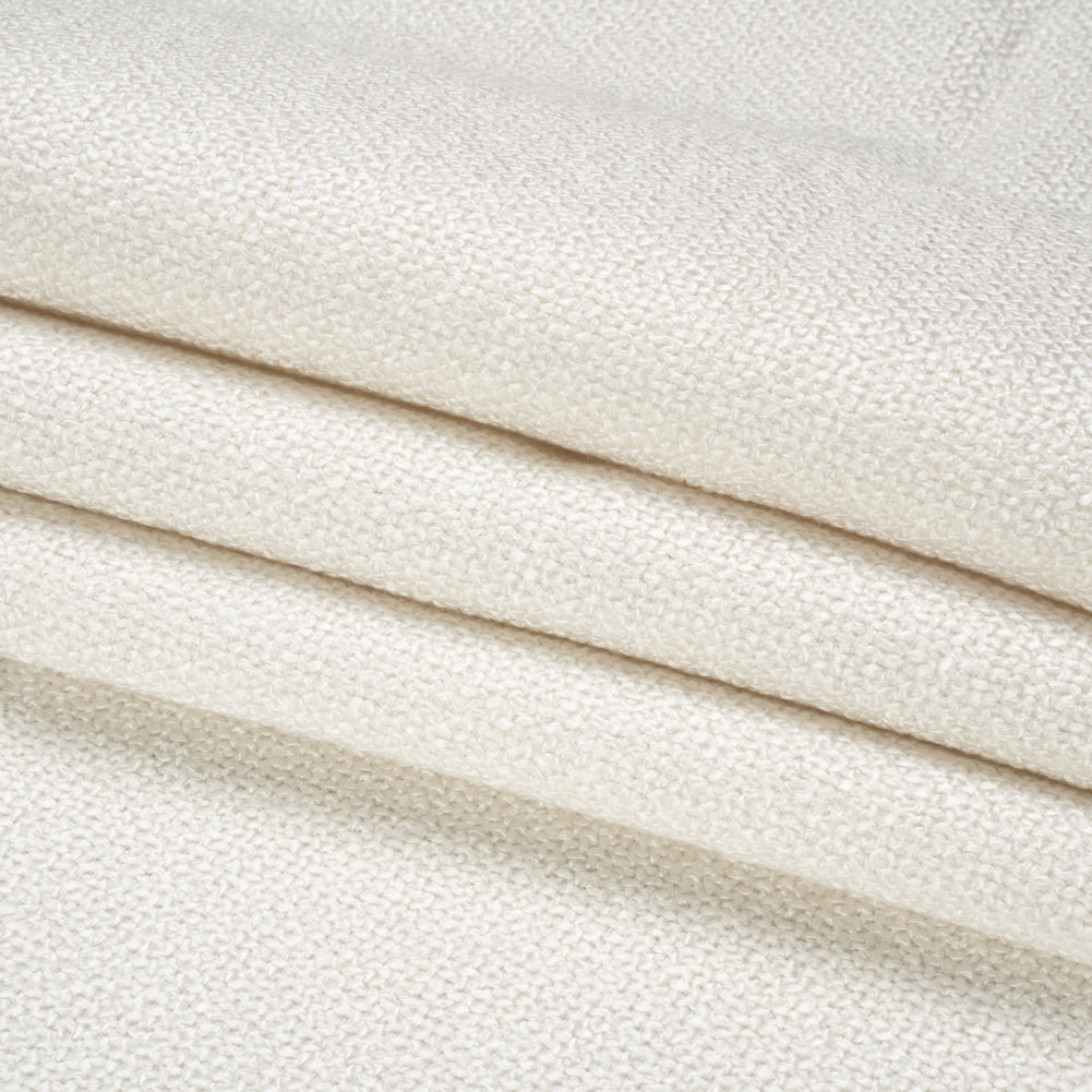 Upholstery Tweed with Latex Backing - Creme - Wyverstone Collection Folded Upholstery Tweed with Latex Backing - Creme - Wyverstone Collection Folded