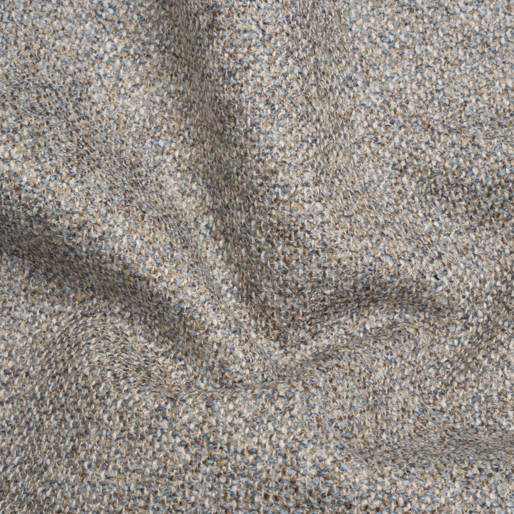 Upholstery Tweed with Latex Backing - Sky - Wyverstone Collection Upholstery Tweed with Latex Backing - Sky - Wyverstone Collection
