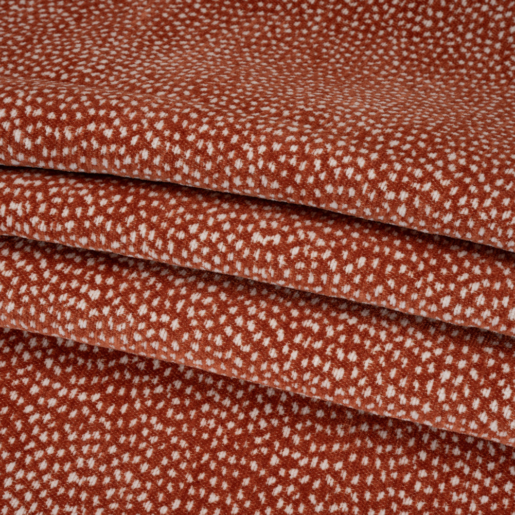 Upholstery Chenille - Blaze Spotted - Remus Collection Folded Upholstery Chenille - Blaze Spotted - Remus Collection Folded