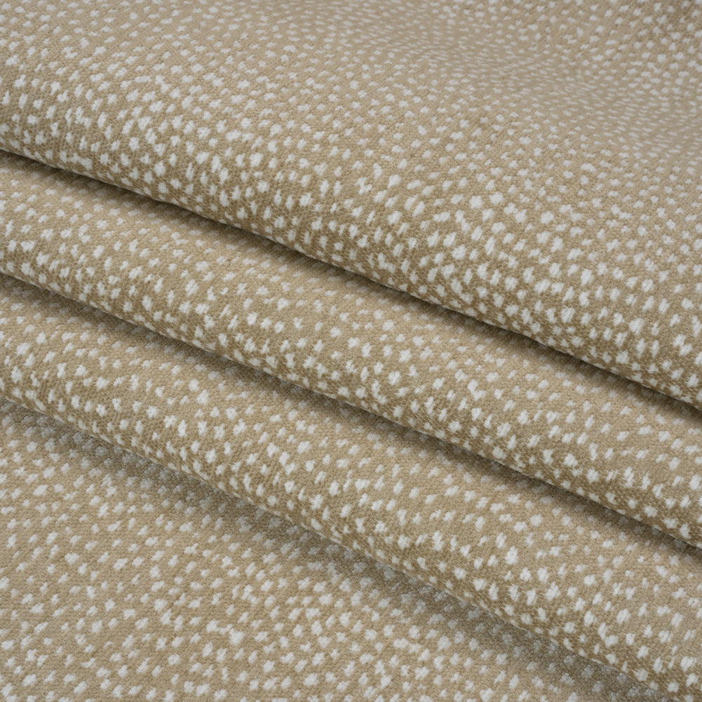 Upholstery Chenille - Cement Spotted - Remus Collection Folded Upholstery Chenille - Cement Spotted - Remus Collection Folded
