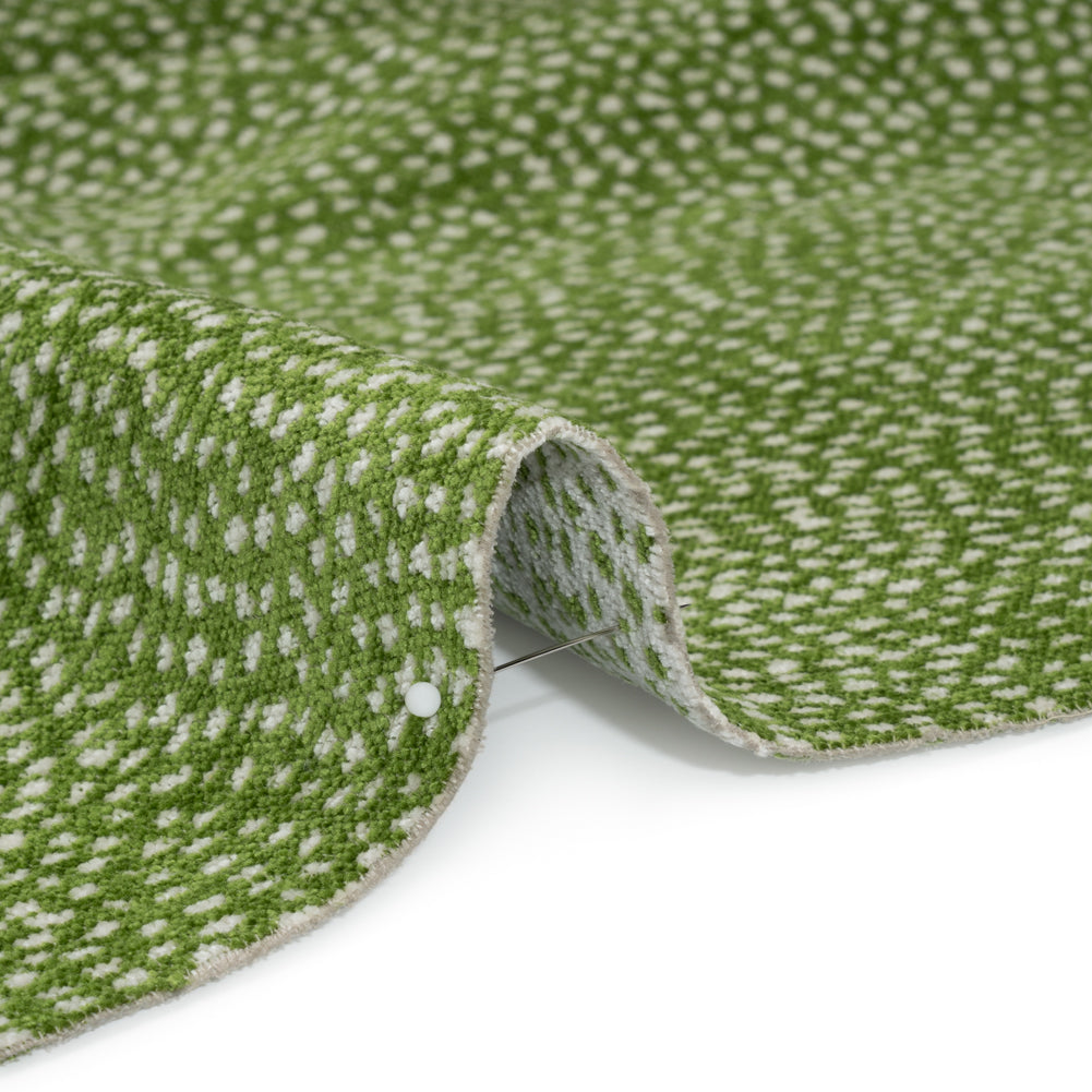 Upholstery Chenille - Glade Spotted - Remus Collection Detail Upholstery Chenille - Glade Spotted - Remus Collection Detail
