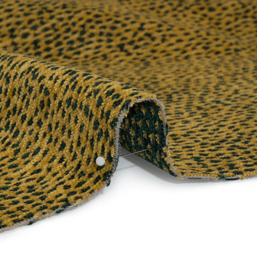 Upholstery Chenille - Melon Spotted - Remus Collection Detail Upholstery Chenille - Melon Spotted - Remus Collection Detail
