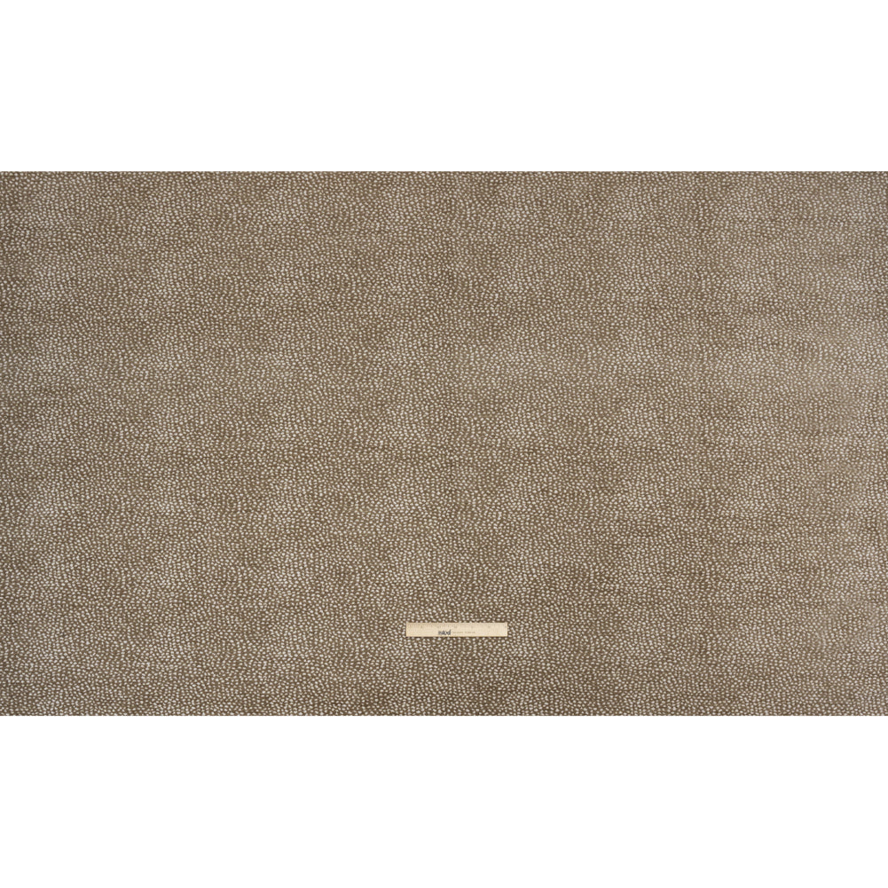 Upholstery Chenille - Perfect Taupe Spotted - Remus Collection Full Upholstery Chenille - Perfect Taupe Spotted - Remus Collection Full