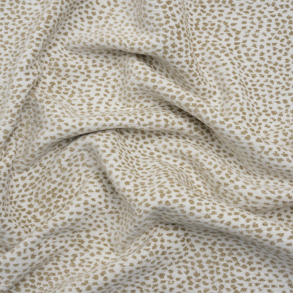 Upholstery Chenille - Snow Spotted - Remus Collection Upholstery Chenille - Snow Spotted - Remus Collection