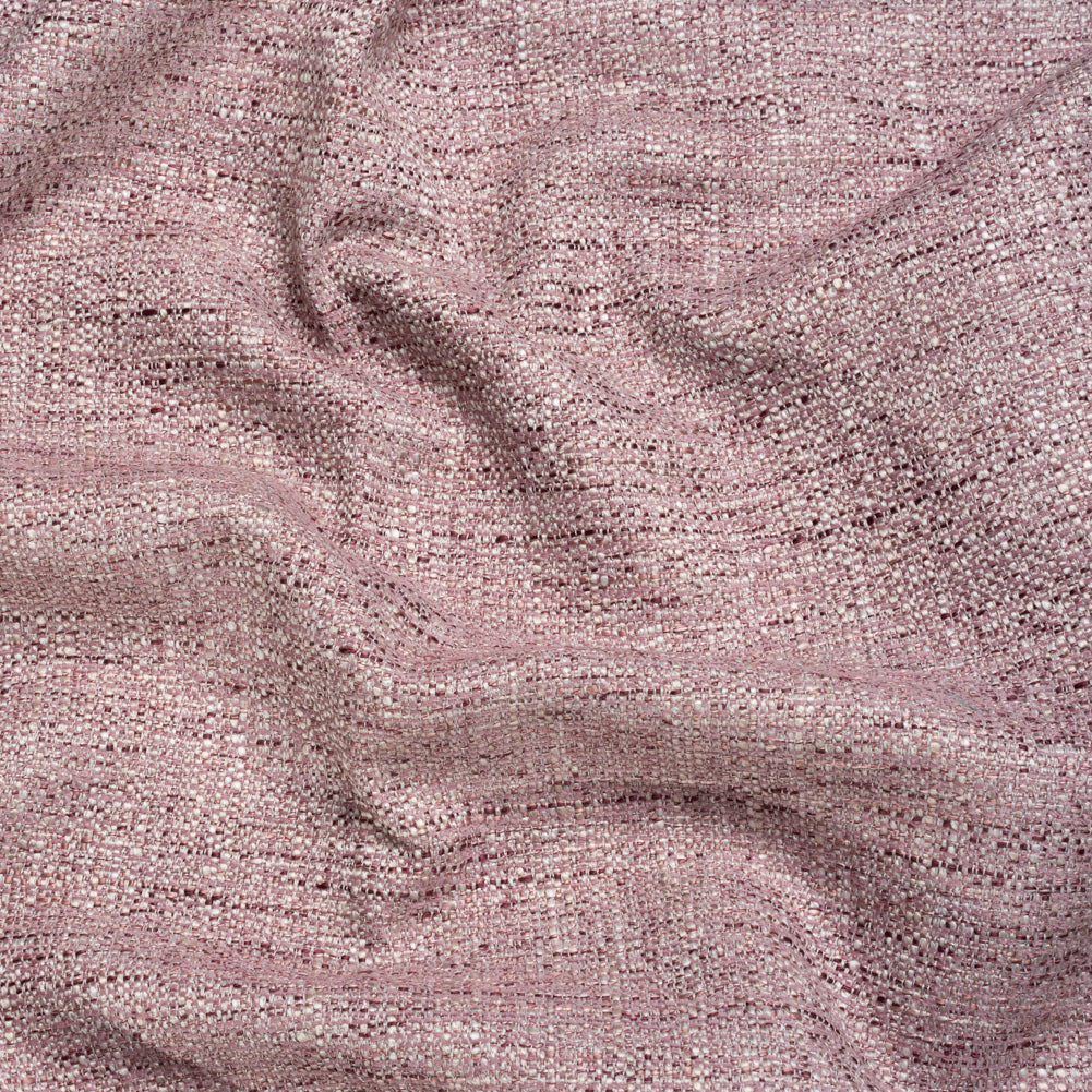 Tweed Upholstery Woven with Latex Backing - Mauve - Heath Collection Tweed Upholstery Woven with Latex Backing - Mauve - Heath Collection