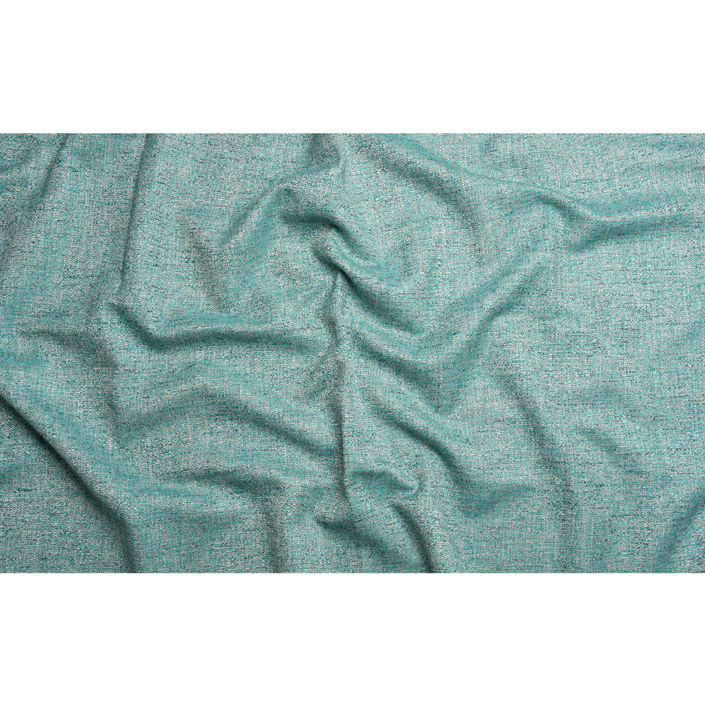 Tweed Upholstery Woven with Latex Backing - Turquoise - Heath Collection Full Tweed Upholstery Woven with Latex Backing - Turquoise - Heath Collection Full