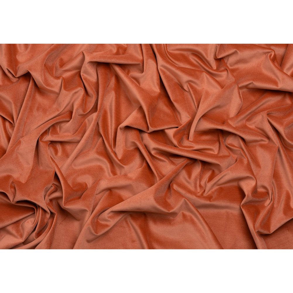Low Pile Upholstery Velvet - Blaze - Somerset Collection Full Low Pile Upholstery Velvet - Blaze - Somerset Collection Full
