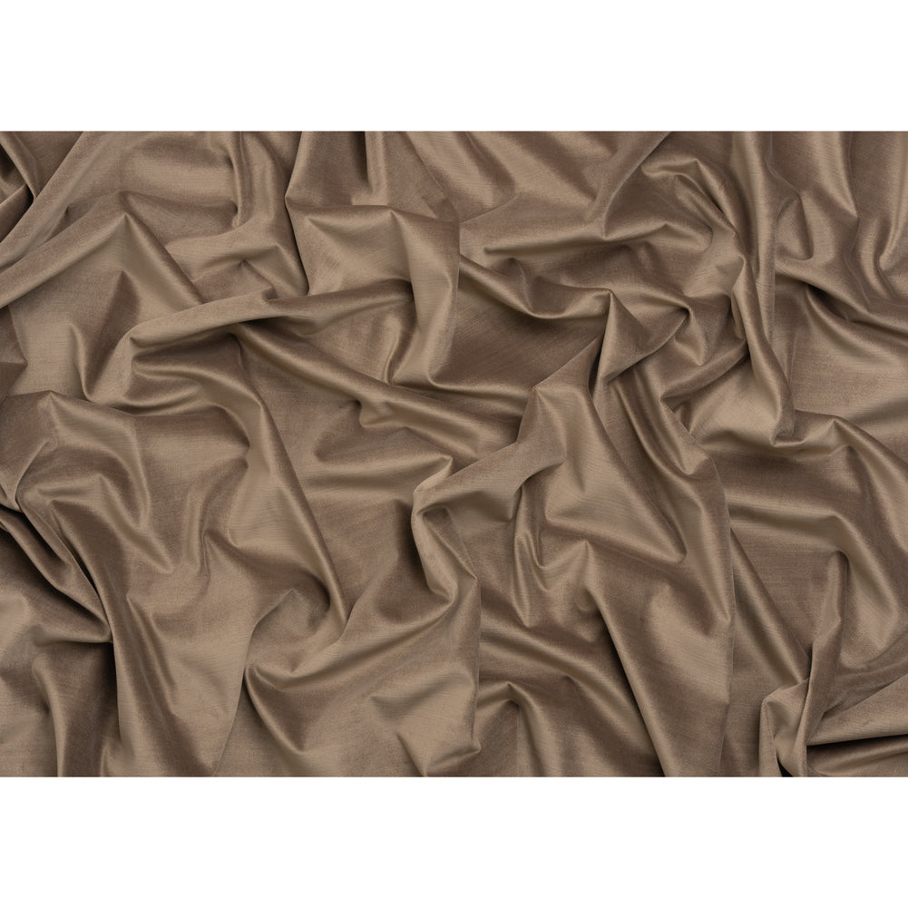 Low Pile Upholstery Velvet - Cocoa - Somerset Collection Full Low Pile Upholstery Velvet - Cocoa - Somerset Collection Full