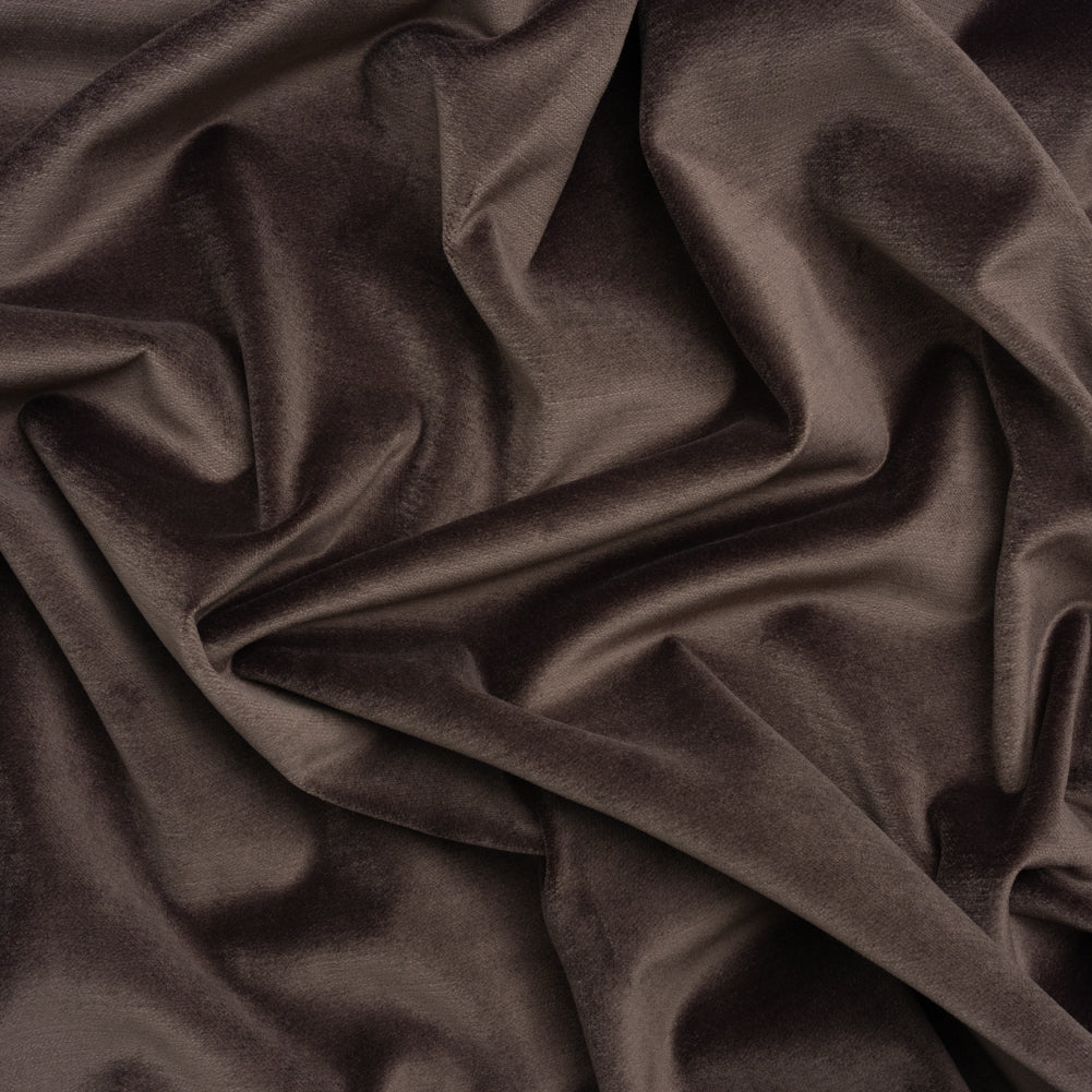 Low Pile Upholstery Velvet - Espresso - Somerset Collection Low Pile Upholstery Velvet - Espresso - Somerset Collection