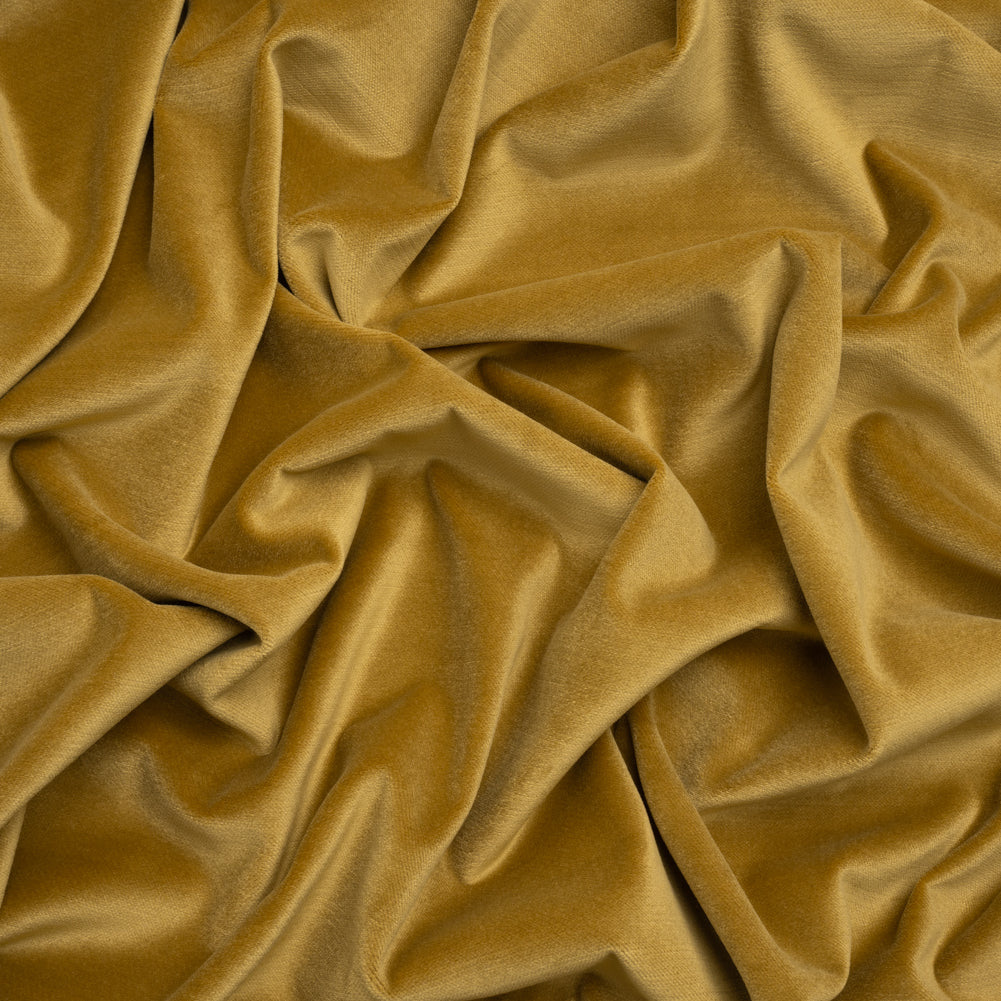 Low Pile Upholstery Velvet - Gold - Somerset Collection Low Pile Upholstery Velvet - Gold - Somerset Collection