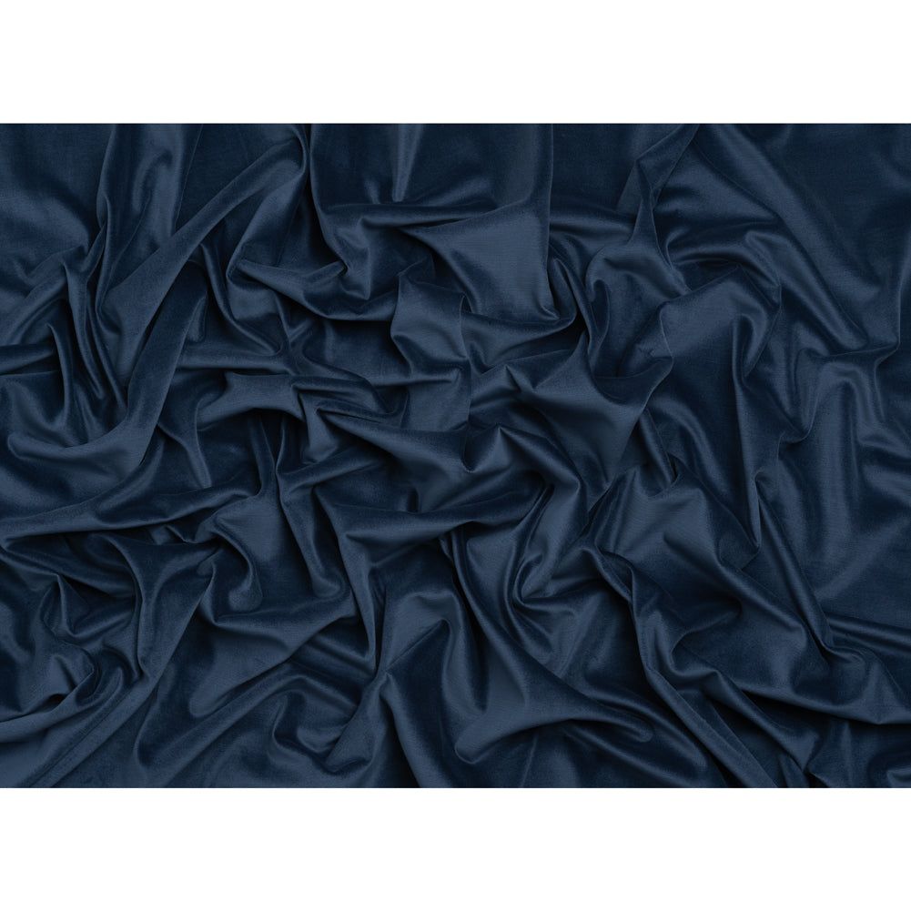 Low Pile Upholstery Velvet - Indigo - Somerset Collection Full Low Pile Upholstery Velvet - Indigo - Somerset Collection Full