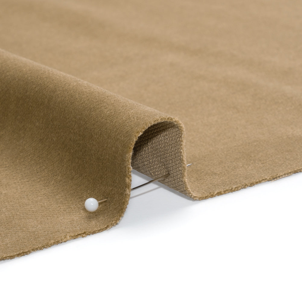 Low Pile Upholstery Velvet - Perfect Taupe - Somerset Collection Detail Low Pile Upholstery Velvet - Perfect Taupe - Somerset Collection Detail