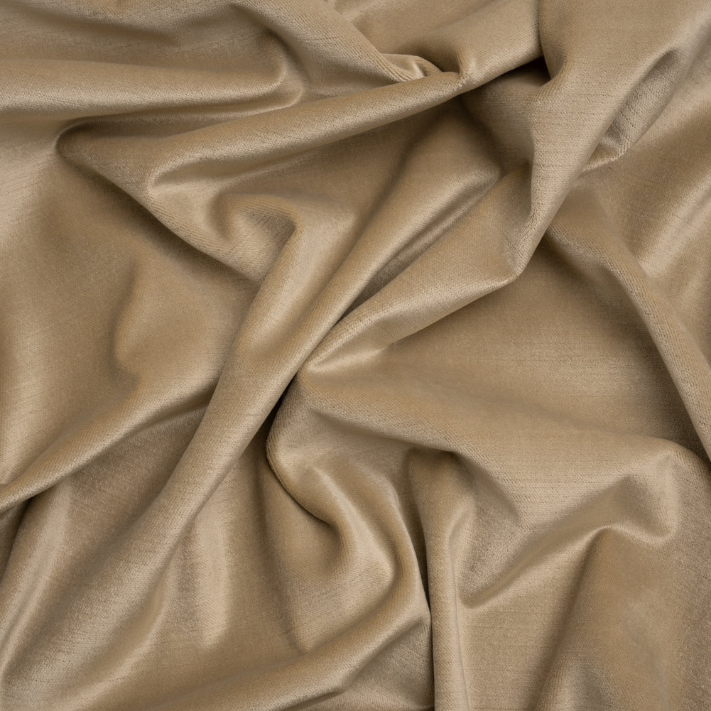 Low Pile Upholstery Velvet - True Beige - Somerset Collection Low Pile Upholstery Velvet - True Beige - Somerset Collection