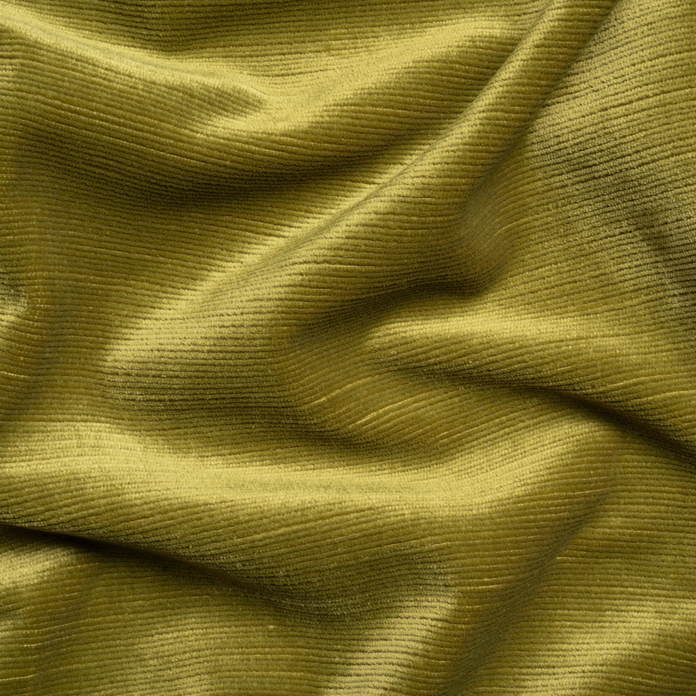 Plush Upholstery Corduroy - Lime - Emerson Collection Plush Upholstery Corduroy - Lime - Emerson Collection