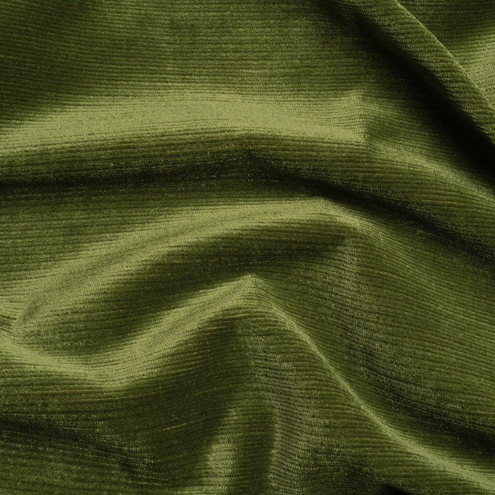 Plush Upholstery Corduroy - Moss - Emerson Collection Plush Upholstery Corduroy - Moss - Emerson Collection