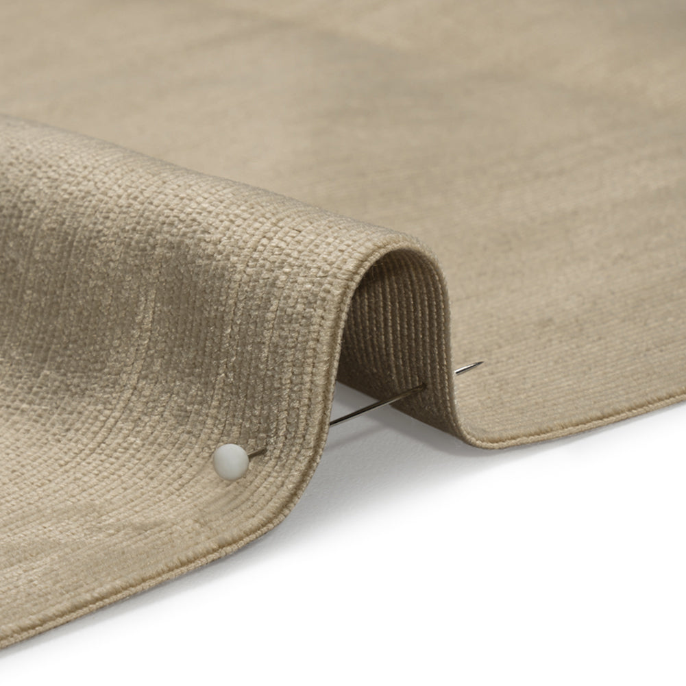 Plush Upholstery Corduroy - True Beige - Emerson Collection Detail Plush Upholstery Corduroy - True Beige - Emerson Collection Detail