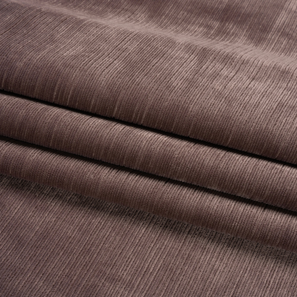 Plush Upholstery Corduroy - Wisteria - Emerson Collection Folded Plush Upholstery Corduroy - Wisteria - Emerson Collection Folded