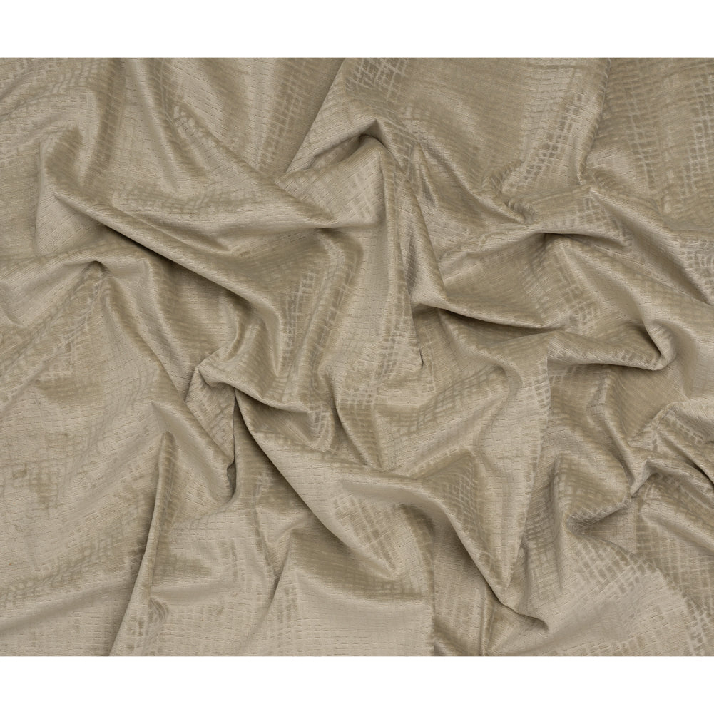 Polyester Upholstery Chenille - Fog Grid Texture - Carolina Collection Polyester Upholstery Chenille - Fog Grid Texture - Carolina Collection