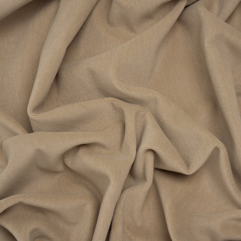Wool and Cotton Upholstery Velveteen - Bisque - Dakota Collection Wool and Cotton Upholstery Velveteen - Bisque - Dakota Collection